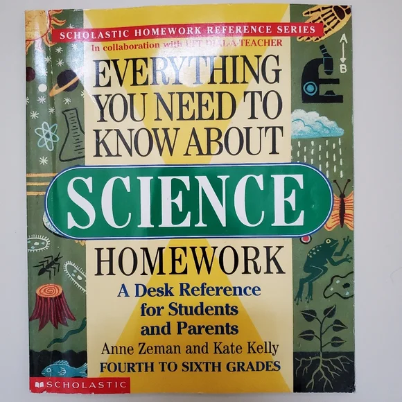 Scholastic Science Homework Reference Book - Picture 1 of 4